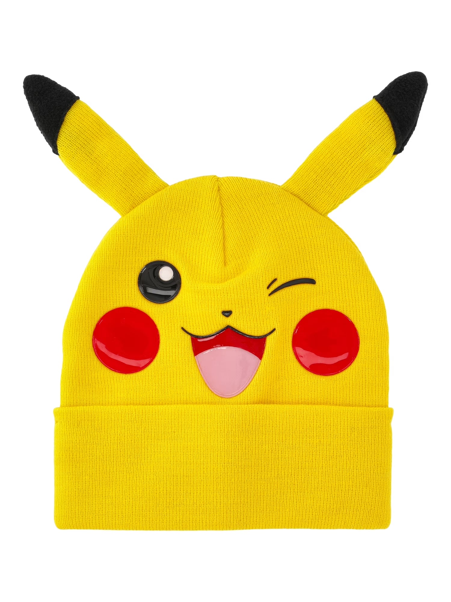 Pikachu Beanie Hat and Gloves Set, 2-Piece