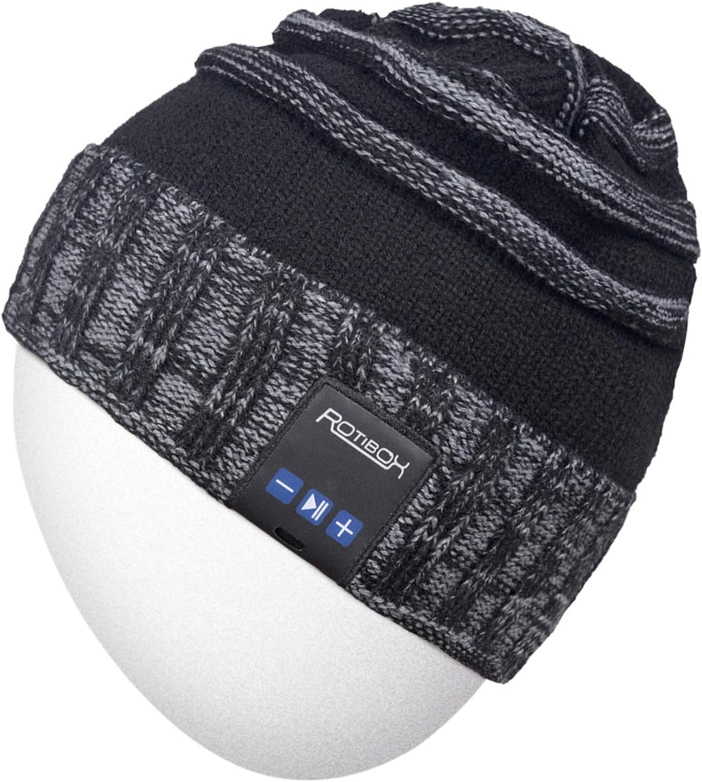Bluetooth Beanie Hat Wireless Headphone for Outdoor Sports Xmas Gifts