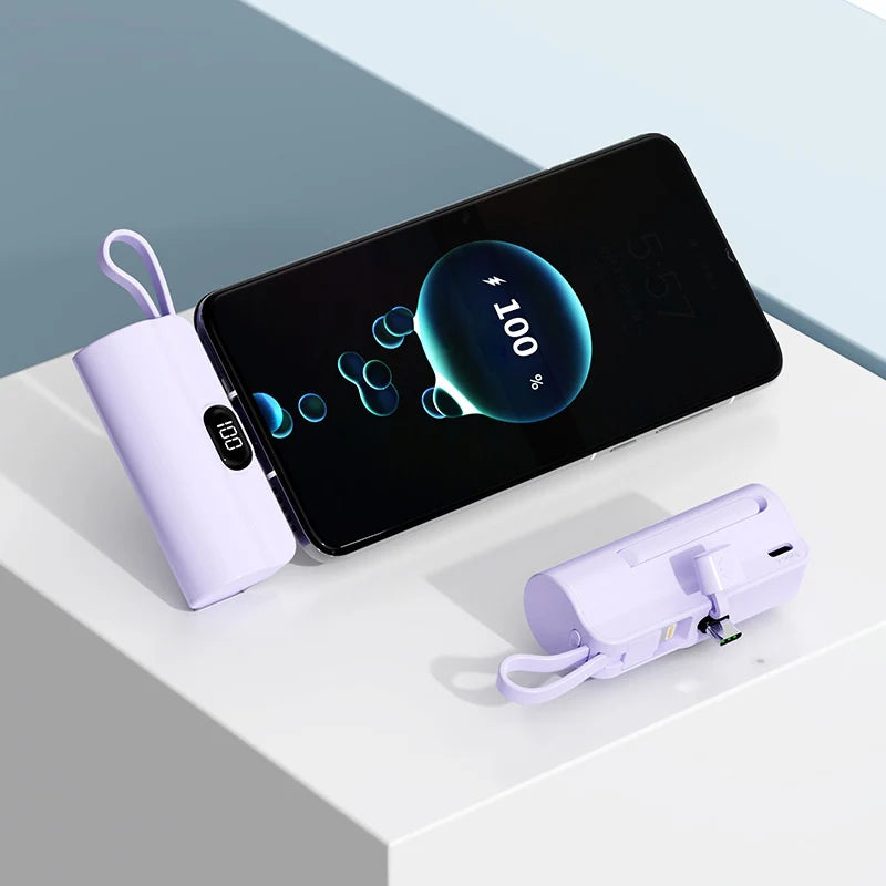 5000Mah Compact Portable Power Bank