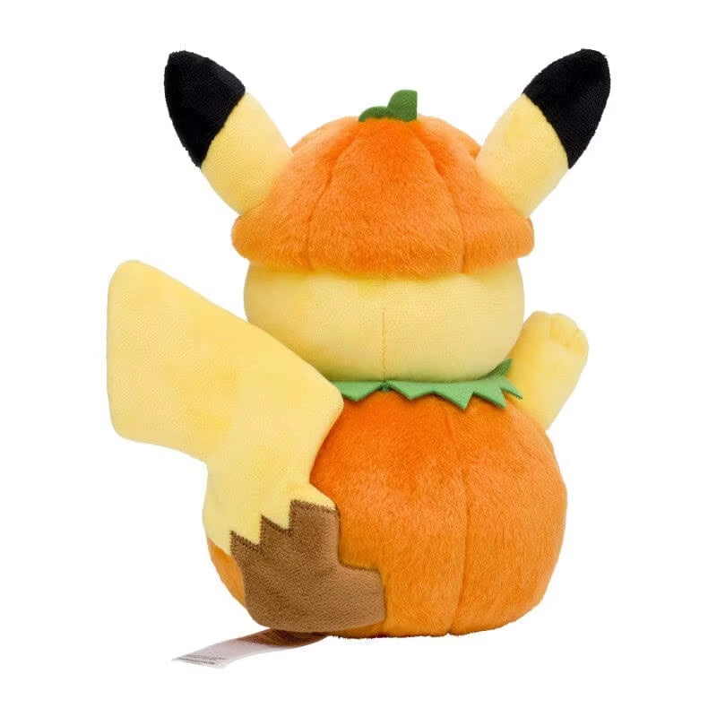 Pokemon Elf Doll Cartoon Pikachu Pumpkin Clothing Plush Doll Halloween Children'S Toy Plushies Stuffed Animal Children'S Doll
