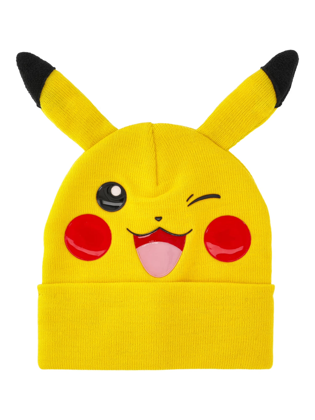 Pikachu Beanie Hat and Gloves Set, 2-Piece