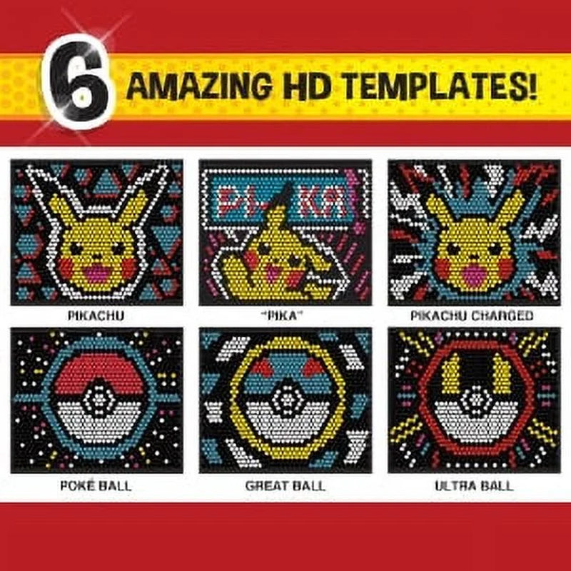Lite-Brite Super Bright HD, Pokemon Edition - Perfect Gift for Girls and Boys Ages 6+