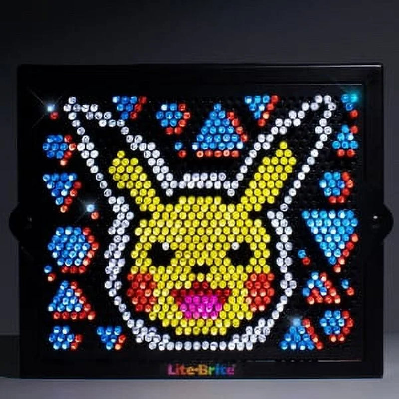 Lite-Brite Super Bright HD, Pokemon Edition - Perfect Gift for Girls and Boys Ages 6+