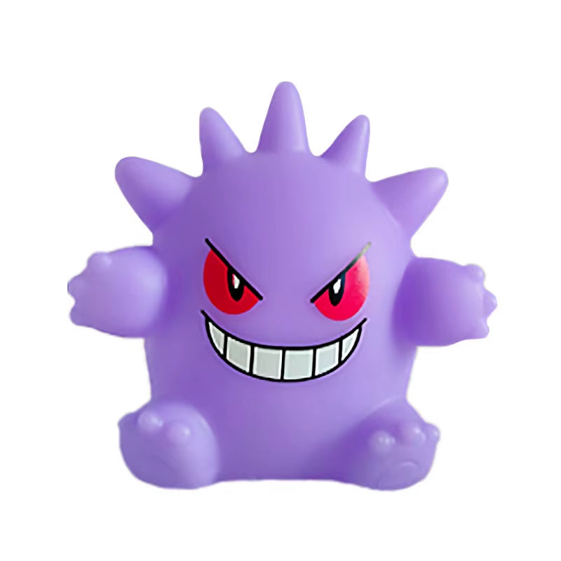 Pokemon Figures Night Light Gengar Model Bedside Lamp Demon Doll Halloween Toy Gift Children Creative Collection Glowing Toys