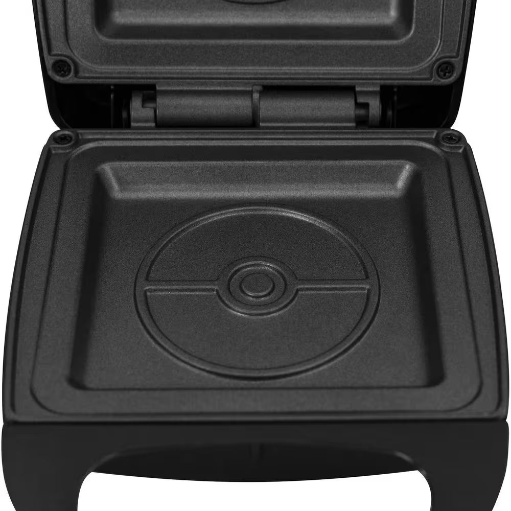 Black Pokemon 'Pokeball' 500-Watt Single Sandwich Maker
