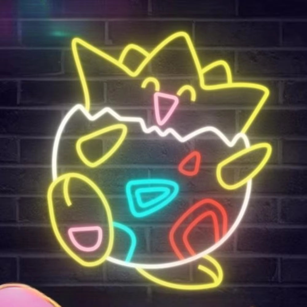 Pokemon Ramen Neon Light Cute Bear Sign Blue Dimmable Led Neon Signs for Resturant Home Bar Cafe Japanese Noodle Shop Decor Gift