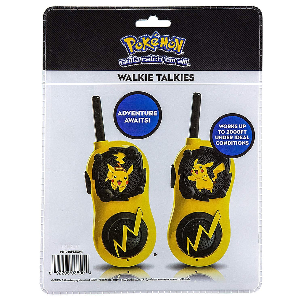 Pikachu FRS Walkie Talkies for Kids