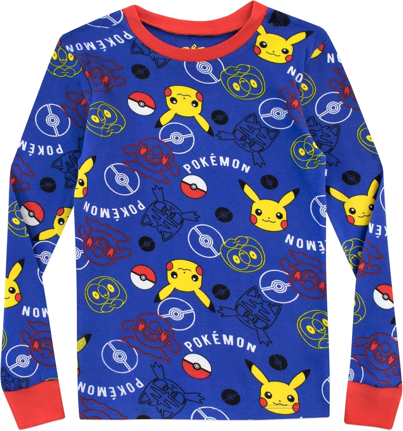 Pajamas for Boys | Soft Cotton Pikachu Pajama | Officially Licensed Kids  Pjs