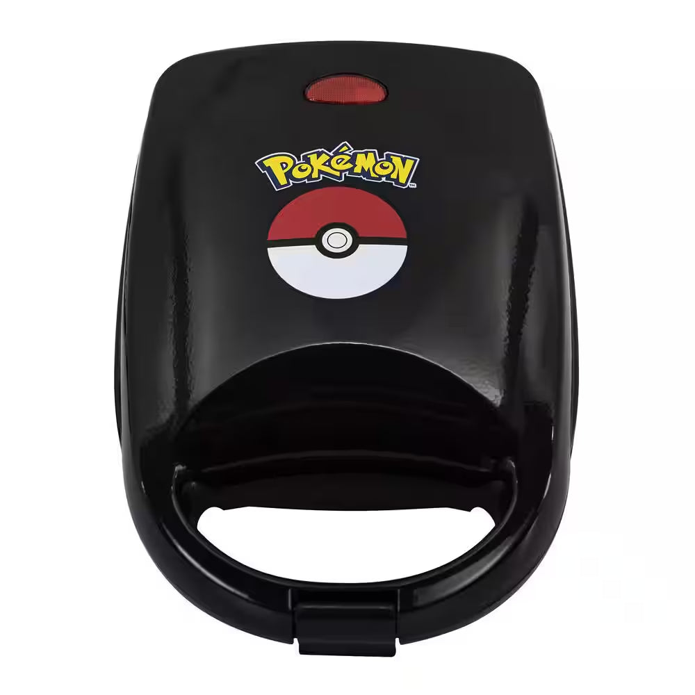 Black Pokemon 'Pokeball' 500-Watt Single Sandwich Maker