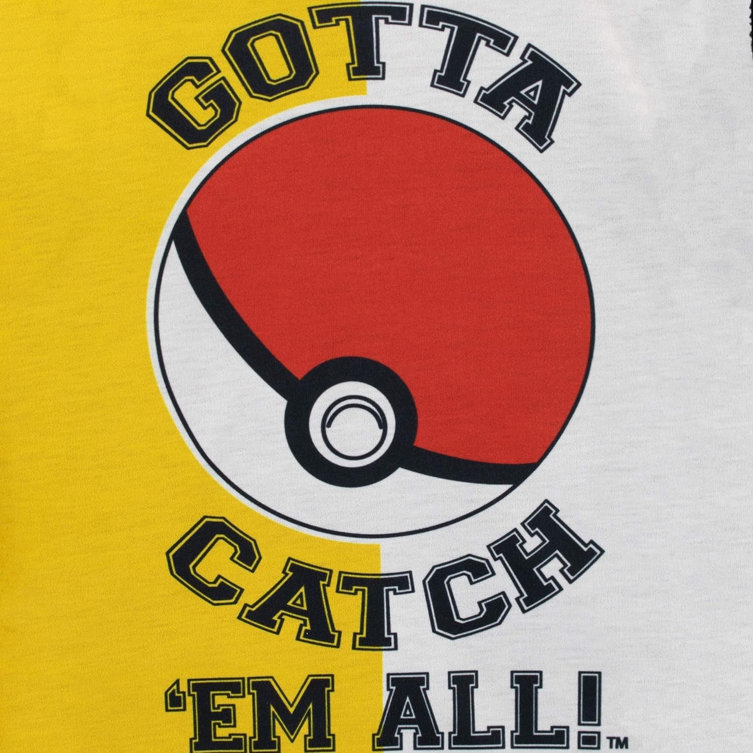 Pokemon Pajamas | Boys Short Pajamas | Boys Summer Pajama Set