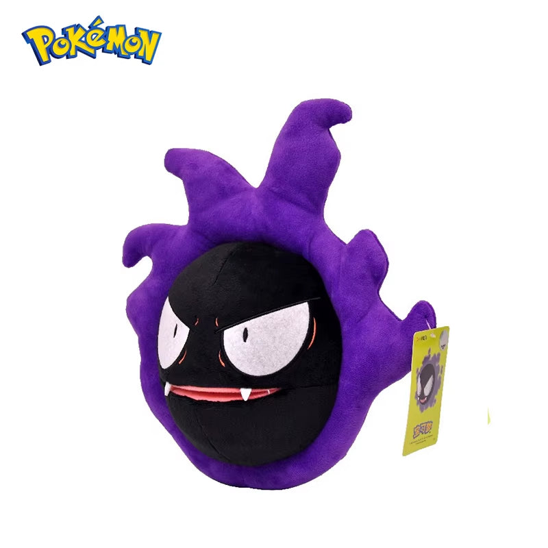 Pokemon Kawaii Gastly Stuffed Toys Ghosts and Spirits Throw Pillow Birthday Gift for Kids Friends Boys Halloween Decoration