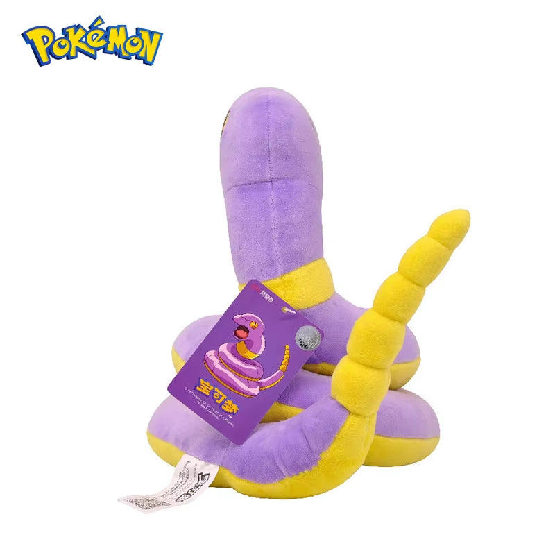 Pokemon Kawaii Ekans Stuffed Toys Cartoon&Cute Arbor Snake Plush Dolls Throw Pillow Halloween Decorations
