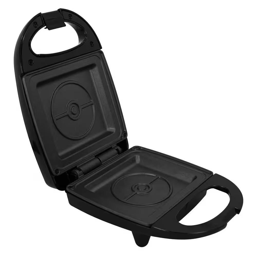 Black Pokemon 'Pokeball' 500-Watt Single Sandwich Maker