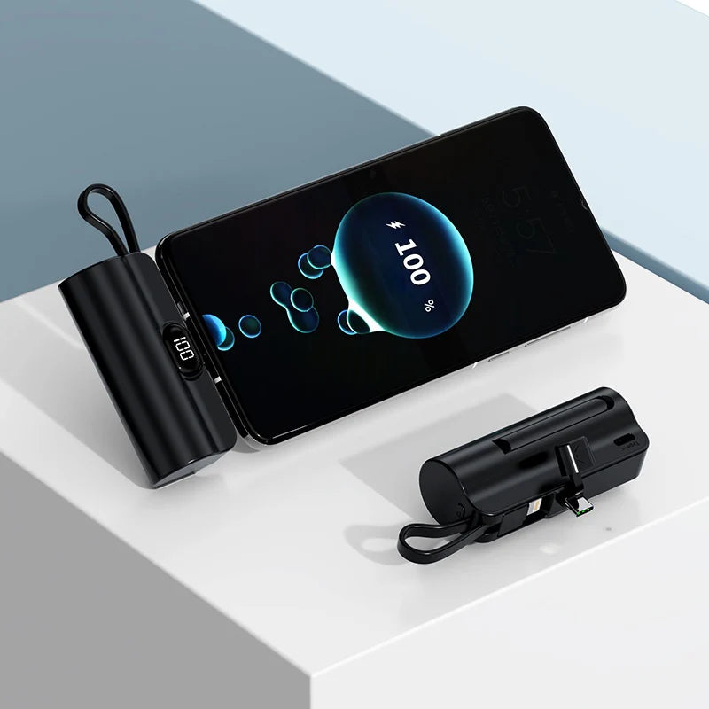 5000Mah Compact Portable Power Bank