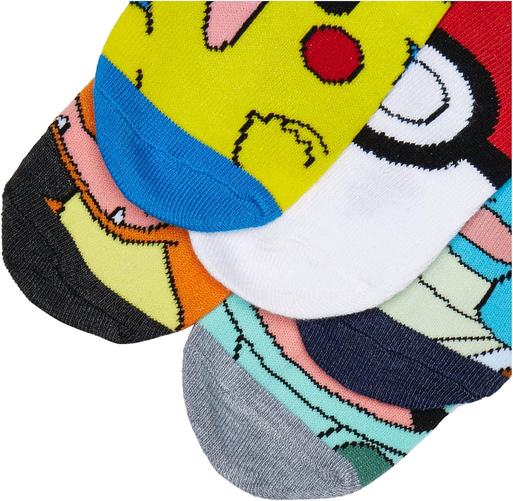 Boys 5 Pack No Show Socks